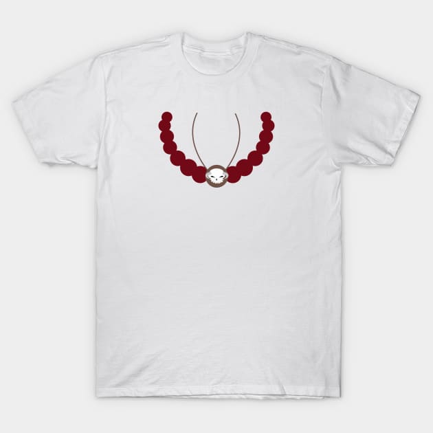 One piece Ace necklace T-Shirt by MintDesigns